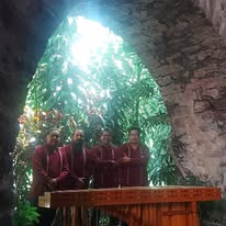 Marimba en recinto histórico